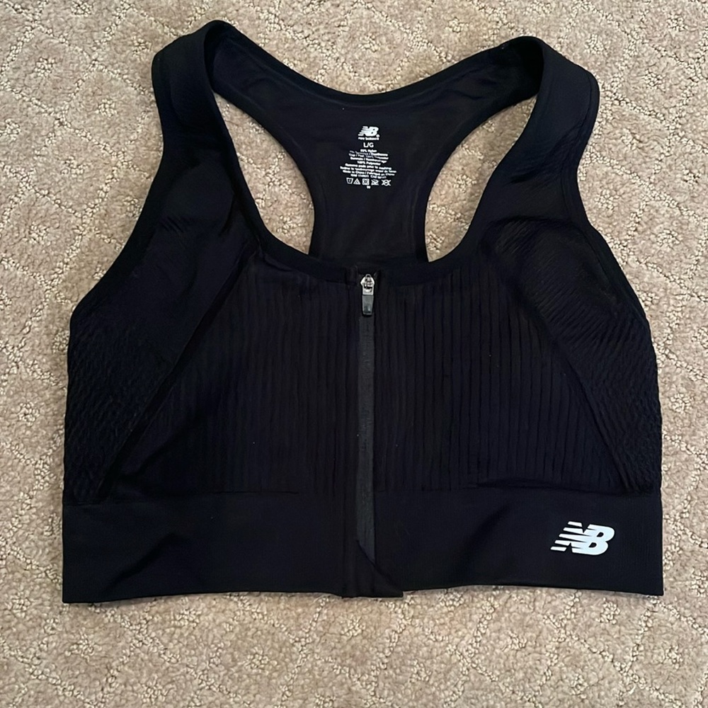 New Balance size large black sports bar